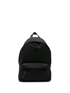 Moncler logo-patch zip-around backpack - Noir