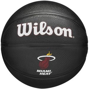 Wilson NBA Team Tribute Mini Miami Heat - - zwart - maat Maat 3