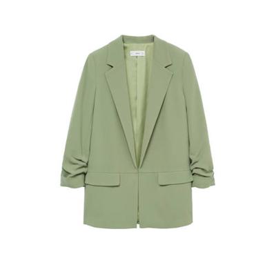 Mango blazer lichtgroen