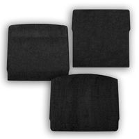 Velours Kofferbakmat passend voor Honda Civic Sedan 2006- CKSHO07V