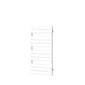 Designradiator BWS Genuo met Middenaansluiting 112 x 55 cm 558 Watt Pearl Grey