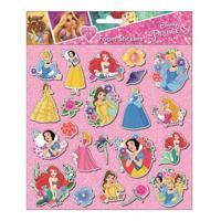 Disney Foamstickers Princess 24 X 20,5 Cm 22-delig Roze