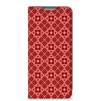 Xiaomi 12 | 12X Hoesje met Magneet Batik Rood