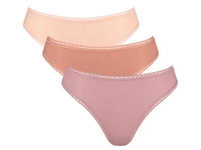 Hello by Sloggi 3 dames hipsters (tai koraal/roze/abrikoos, 40) Hello by Sloggi 3 dames hipsters (tai koraal/roze/abrikoos, 40)