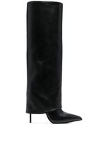 Le Silla bottes en cuir à talon 120 mm - Noir