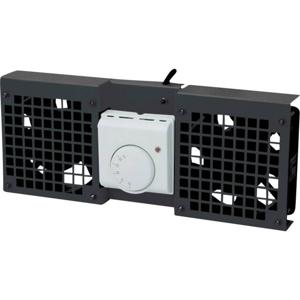 LogiLink FAW102B 19 inch 2 x Ventilator voor patchkast Zwart