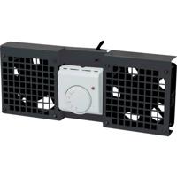 LogiLink FAW102B 19 inch 2 x Ventilator voor patchkast Zwart - thumbnail