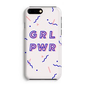 GRL PWR: iPhone 8 Plus Volledig Geprint Hoesje