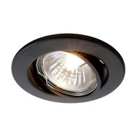 Deko Light Einauring 89 GU10 110037 Plafondinbouwring LED, Halogeen GU10 35 W Signaalzwart