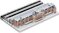 Nanostad 3D-puzzel Centraal Station Amserdam karton 81-delig