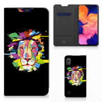 Samsung Galaxy A10 Magnet Case Lion Color