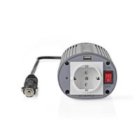 Nedis PIMS15024 Stroomomvormer Gemodificeerde Sinusgolf 24 V Dc - 230 V Ac 150 W 1x Schuko / 1x Usb-uitgang - thumbnail