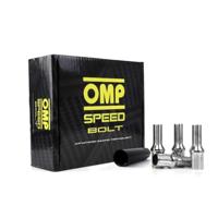 OMP schroevenset, 20 stuks, 10,9 inch, 17/19 L, 27 mm, M12 x 1,25, zilver
