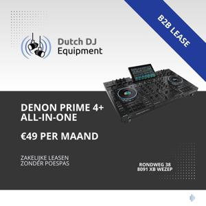 Denon DJ Denon Prime 4+ all-in-one DJcontroller B2B lease