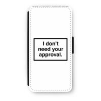 Don't need approval: iPhone 7 Flip Hoesje - thumbnail