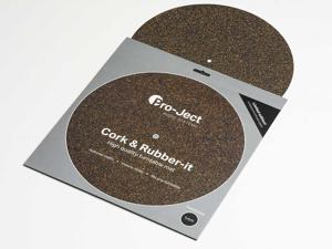 Pro-Ject Cork & Rubber-It 1mm platenspelermat