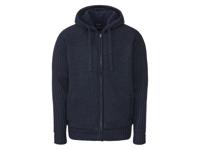 LIVERGY Heren grof gebreid jack (XL (56/58), Donkerblauw)