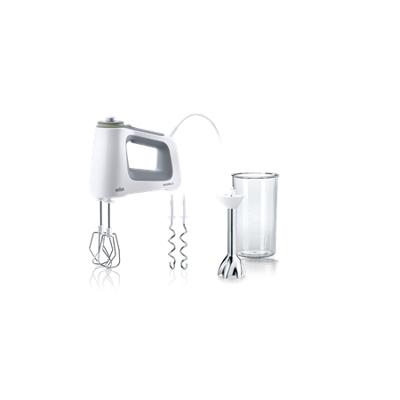 Braun HM 5107 WH Handmixer 750 W Grijs, Wit