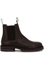 Common Projects bottines en cuir - Marron