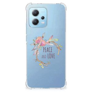 Xiaomi Redmi Note 12 5G Stevig Bumper Hoesje Boho Text