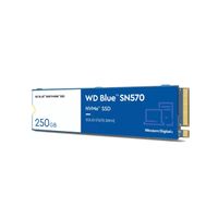 WD Blue SN570 250 GB ssd WDS250G3B0C, M.2 2280 PCIe Gen3 x4 NVMe v1.4 - thumbnail