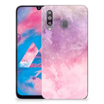 Hoesje maken Samsung Galaxy M30 Pink Purple Paint