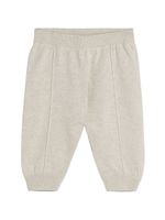 Brunello Cucinelli Kids pantalon en maille - Tons neutres