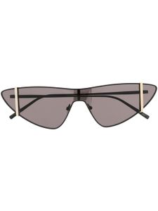 Saint Laurent Eyewear lunettes de soleil à monture oversize - Noir