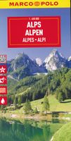 Wegenkaart - landkaart Alps - Alpen | Marco Polo