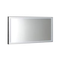 Badkamerspiegel Sapho Luminar 120.3x55.3 cm LED-Verlichting Frame Chroom Sapho