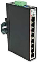 LINDY Industrial Ethernet Switch - Switch - 8 x 10/100, 25070