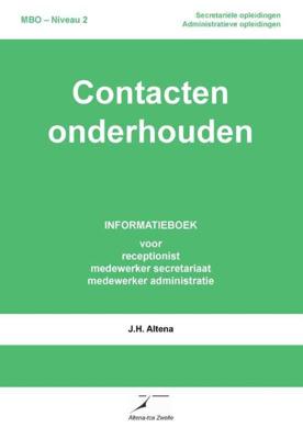Contacten onderhouden - J.H. Altena - Paperback (9789082678307)