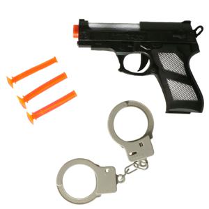 LG Imports Politie speelgoed set - pistool met accessoires - verkleed rollenspel - plastic - voor kinderen   -