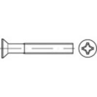 TOOLCRAFT TO-5431791 Verzonken schroeven M6 16 mm Kruiskop Phillips Staal Galvanisch verzinkt 200 stuk(s)