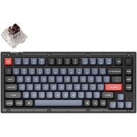 Keychron V1-C3 gaming toetsenbord RGB leds, 75%, Double-shot PBT, hot swap, Knob - thumbnail