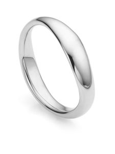 Monica Vinader bague Nura - Argent