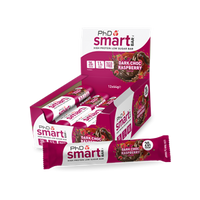 PhD Smart Bars Dark Choc Raspberry (12 x 64 gr) - thumbnail