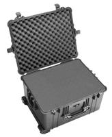 Peli 1620 Professionele Trolley Transport Koffer Voor Drones, Foto- En Videoapparatuur, Ip67 Water- En Stofdicht, Capaciteit: 72L, Gemaakt In Duitsland, Met Klittenband Vakverdeling, Kleur: Zwart