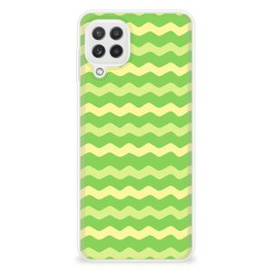 Samsung Galaxy A22 4G | M22 TPU bumper Waves Green