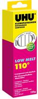 UHU Lijmpatronen Low Melt, transparante en ovale kleefpatronen voor UHU lage temperatuur lijmpistool, 125 g
