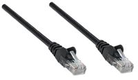 Intellinet 338387 RJ45 Netwerkkabel, patchkabel CAT 5e U/UTP 1.50 m Zwart 1 stuk(s) - thumbnail