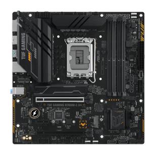 Asus TUF GAMING B760M-E D4 Moederbord Socket Intel 1700 Vormfactor Micro-ATX Moederbord chipset Intel® B760