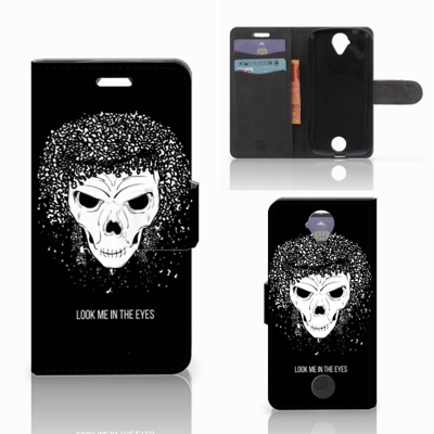 Telefoonhoesje met Naam Acer Liquid Z330 Skull Hair Telefoonhoesje met Naam Acer Liquid Z330 Skull Hair
