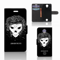 Telefoonhoesje met Naam Acer Liquid Z330 Skull Hair