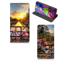 Samsung Galaxy M51 Book Cover Amsterdamse Grachten - thumbnail