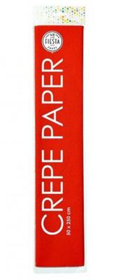 Globos crêpepapier 250 x 50 cm rood Globos crêpepapier 250 x 50 cm rood