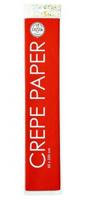 Globos crêpepapier 250 x 50 cm rood