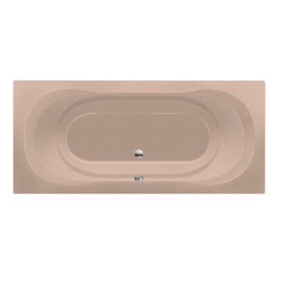 Ligbad Inbouw Xenz Martinique Rechthoek 1-2 Persoons Duobad 80x180x44cm Acryl Bahama Beige Hoogglans met Poten