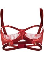 Bordelle soutien-gorge Gia - Rouge