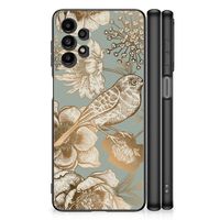 Dierenprint Telefoonhoesje voor Samsung Galaxy A13 4G Pink Peacock - thumbnail